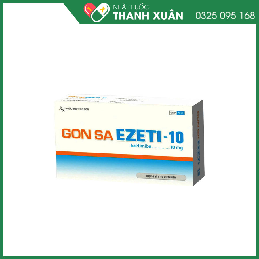 Gon Sa Ezeti 10 thuốc điều thuốc điều trị tăng lipid máu nguyên phát